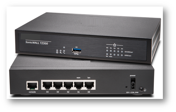SonicWall TZ300 Out of the Box SonicWall TZ300 Out of the Box