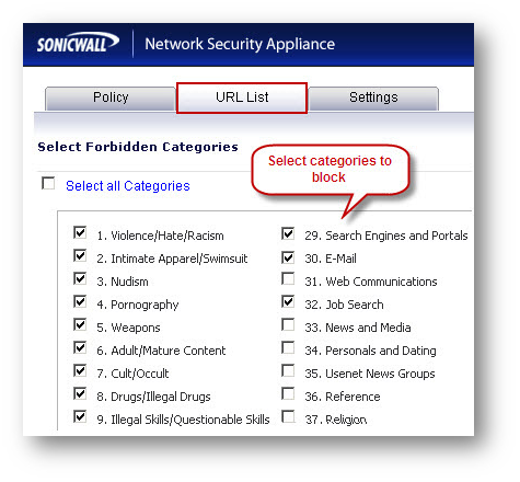 CFS Enforcing Content Filter Policies on IP Addresses based on