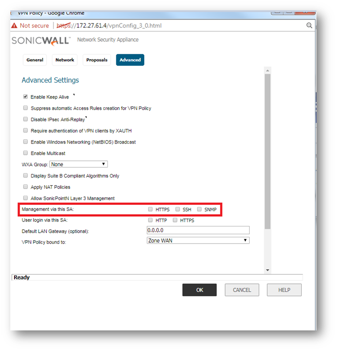 Troubleshooting a "Login failed HTTPS Administrator login not allowed