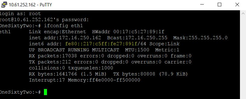 How to find IPV6 address for interface