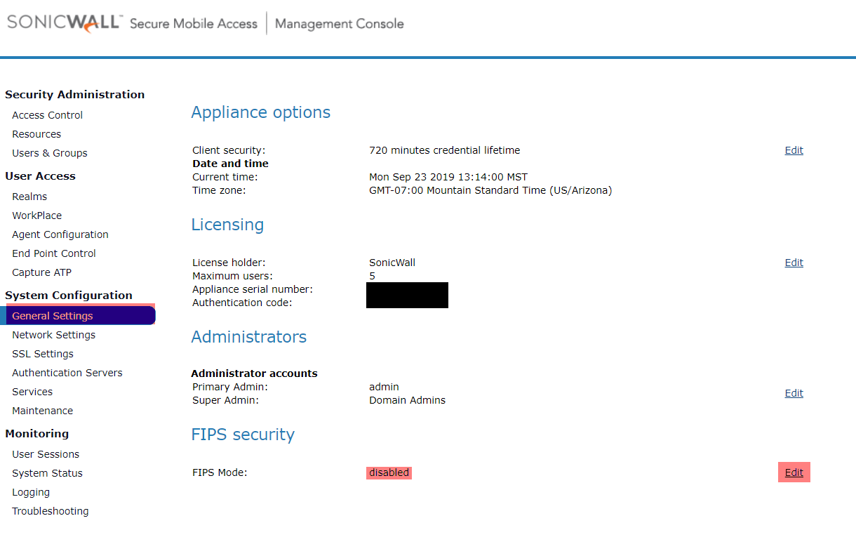 How to Enable FIPS