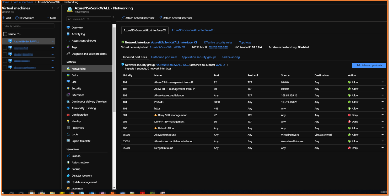 How do I install SonicWall NSv on Azure ? | SonicWall