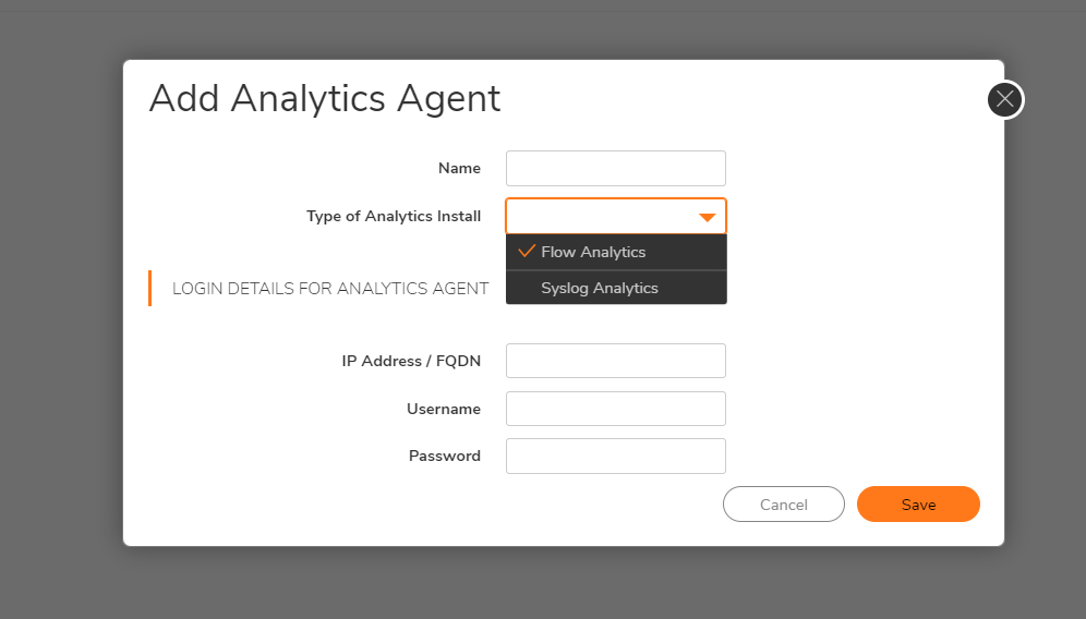 Integrate On-Prem Analytics with NSM (On-Prem) | SonicWall