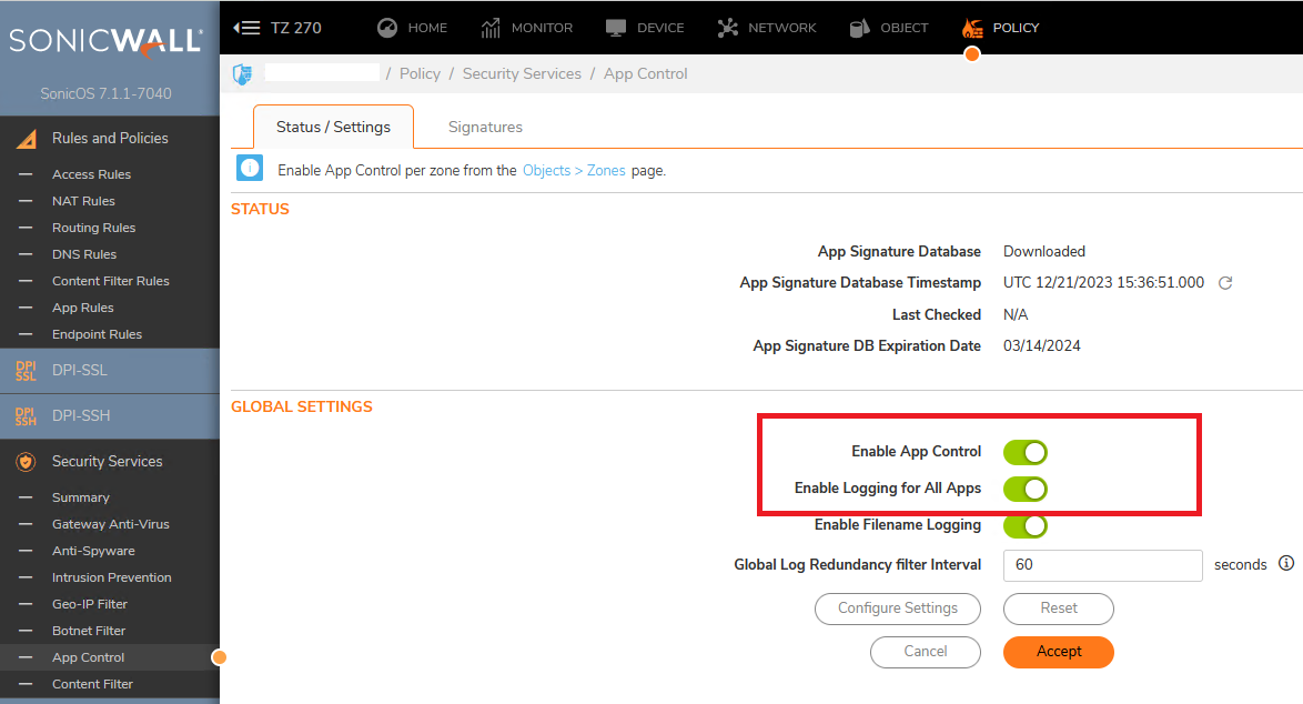 Offacy Device Database