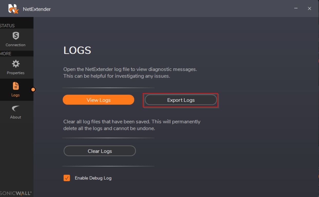 How can I download the required NetExtender Tech Support files?